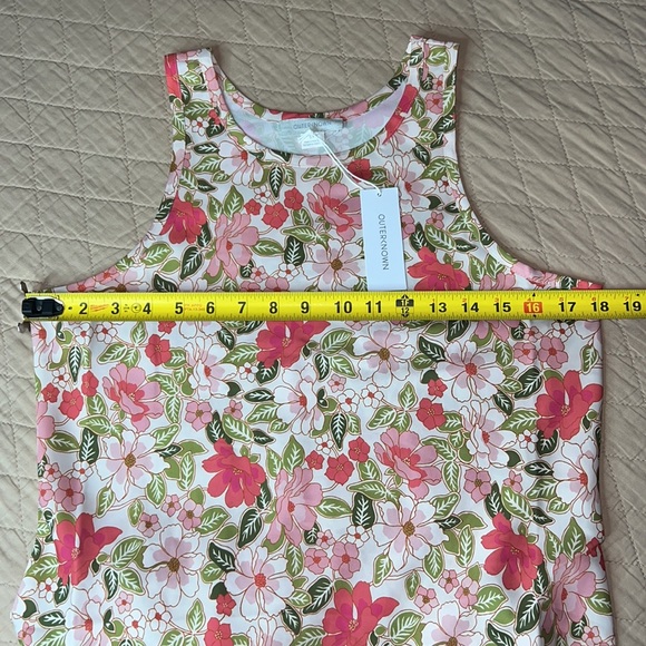 NWT Outerknown Ellison Slip Dress Pink Floral Size Small - Picture 10 of 15
